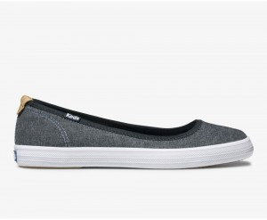 Keds Bryn Chambray Kadın Slip On Lacivert | NZH012943