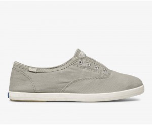 Keds Chillax Seasonal Washable Kadın Slip On Gri | RGK285043