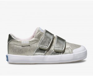 Keds Courtney Kiz Çocuk Slip On Gümüş | XUQ035481