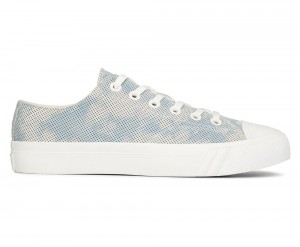 Keds Royal Lo Perf Tie Dye Süet Kadın Spor Ayakkabı Mavi | CXD185360