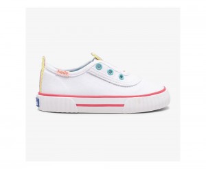 Keds Topkick Washable Jr. Kiz Çocuk Slip On Beyaz | MBW329075