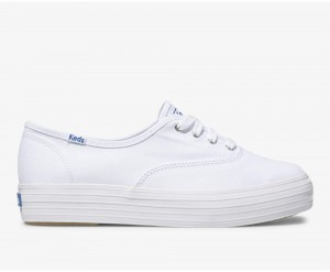 Keds Triple Kadın Spor Ayakkabı Beyaz | SIM623417