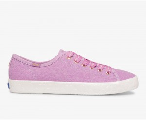 Keds x Kate Spade New York Kickstart Logo Foxing Kadın Spor Ayakkabı Mor | VGO829651