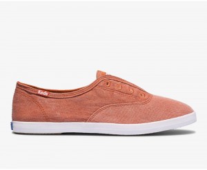 Keds x Organic Pamuklu Chillax Washable Kadın Slip On Kırmızı | KWG350472