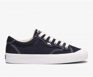 Keds x Organic Pamuklu Crew Kick 75 Kadın Spor Ayakkabı Lacivert | GKS698201