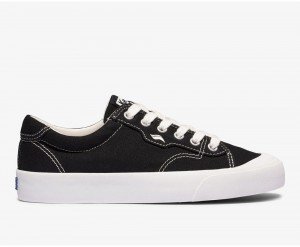 Keds x Organic Pamuklu Crew Kick 75 Kadın Spor Ayakkabı Siyah | ZIO084239