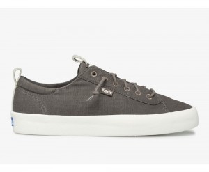 Keds x Organic Pamuklu Kickback Washable Kadın Slip On Gri | EBG851693