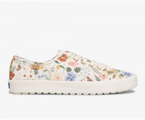 Keds x Rifle Paper Co. Kickstart TRX Strawberry Fields Kadın Spor Ayakkabı Beyaz Renkli | GPH269140