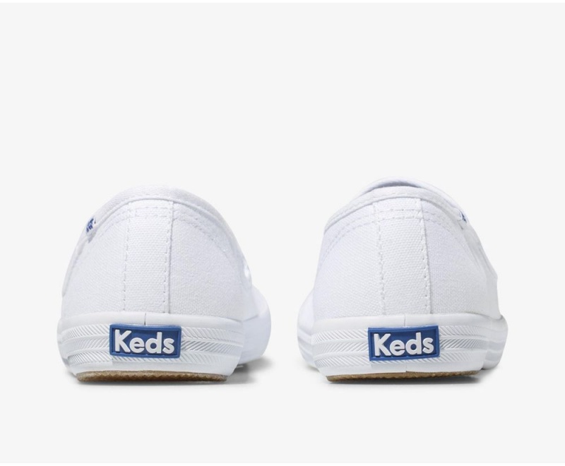 Keds Champion Kadın Slip On Beyaz | JXT506134