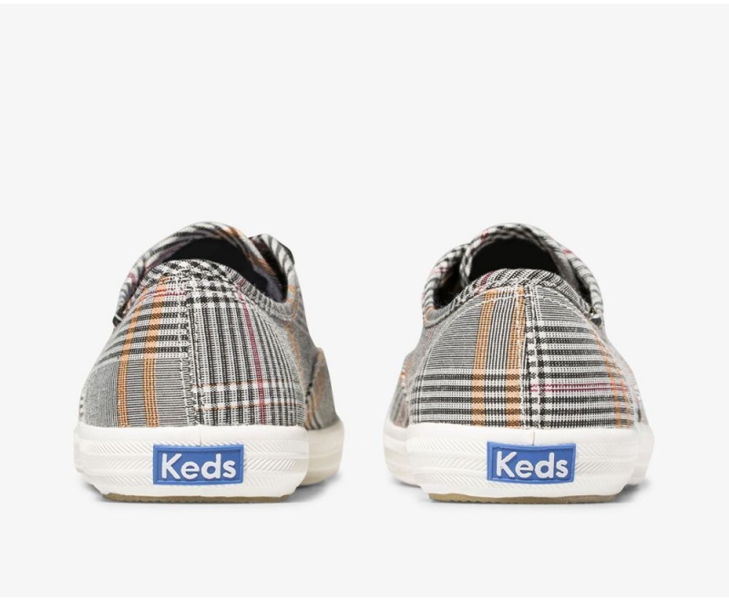 Keds Champion Plaid Kadın Spor Ayakkabı Siyah Renkli | ZAH563024