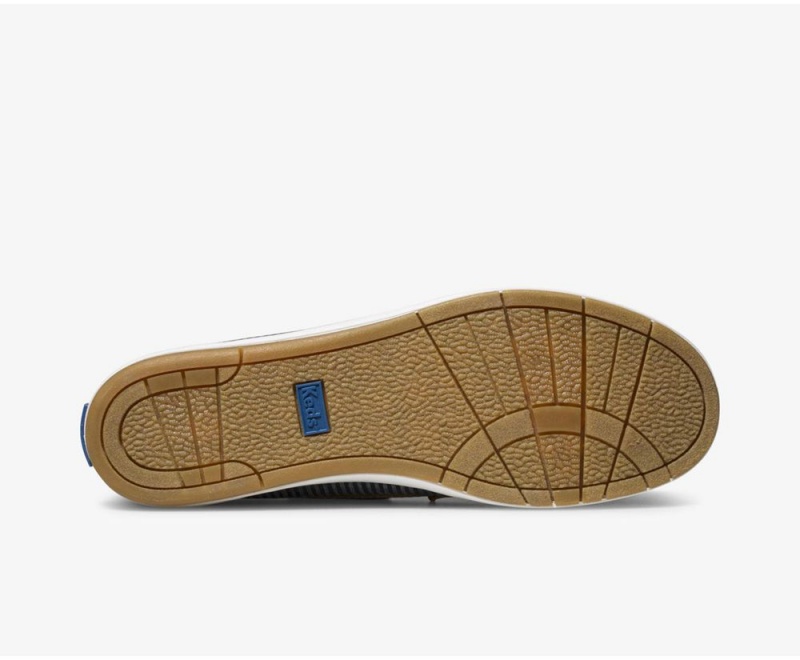 Keds Charter Stripe Kadın Slip On Lacivert | APK746091