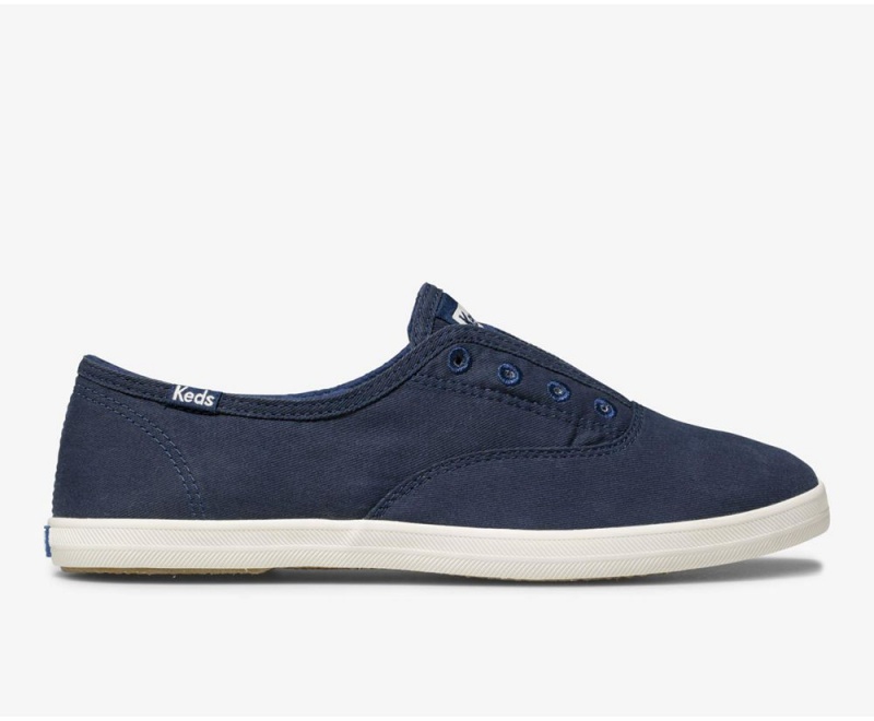 Keds Chillax Seasonal Washable Kadın Slip On Mavi | XYB674235