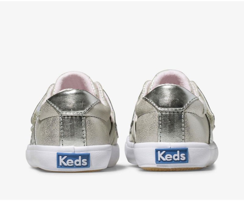 Keds Courtney Kiz Çocuk Slip On Gümüş | XUQ035481