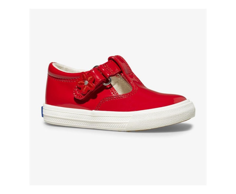 Keds Daphne Rugan Kiz Çocuk Slip On Kırmızı | UCT842693