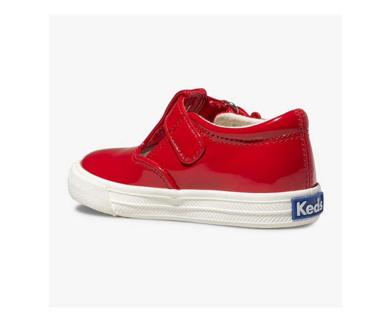 Keds Daphne Rugan Kiz Çocuk Slip On Kırmızı | UCT842693