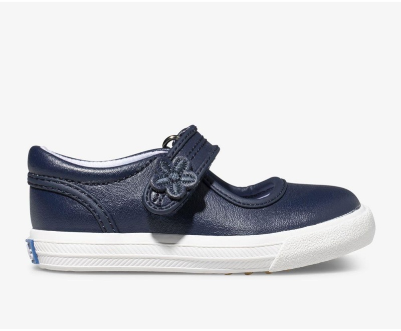 Keds Ella Mary Jane Kiz Çocuk Slip On Lacivert | SIT750394