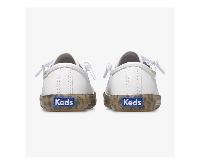 Keds KickstartFoxing Jr. Kiz Çocuk Spor Ayakkabı Beyaz | FIV967103