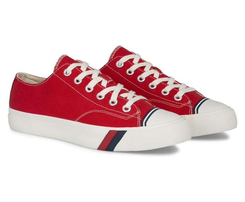 Keds Royal Lo Kanvas Erkek Spor Ayakkabı Kırmızı | SDC149685