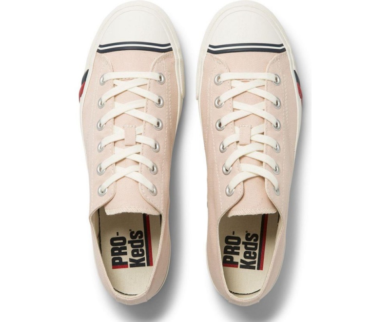 Keds Royal Lo Kanvas Erkek Spor Ayakkabı Pembe | GCR326740