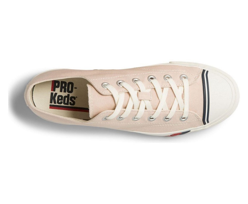 Keds Royal Lo Kanvas Erkek Spor Ayakkabı Pembe | GCR326740