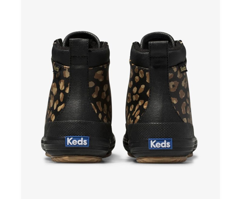 Keds Scout Boot II Su Kadın Yağmur Çizmesi Leopar | ASB247935