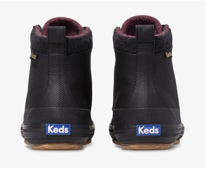 Keds Scout Boot II Su Kadın Yağmur Çizmesi Siyah | SYO905681