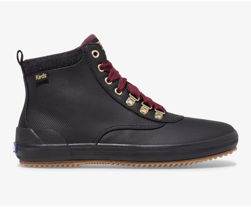 Keds Scout Boot II Su Kadın Yağmur Çizmesi Siyah | SYO905681