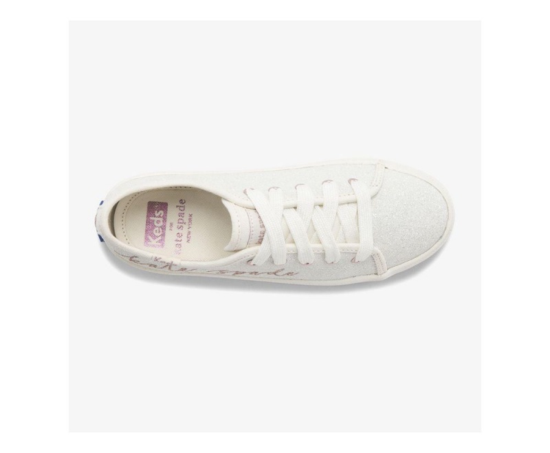 Keds x KSNY Kickstart Glitter Kiz Çocuk Spor Ayakkabı Beyaz | IAB425061