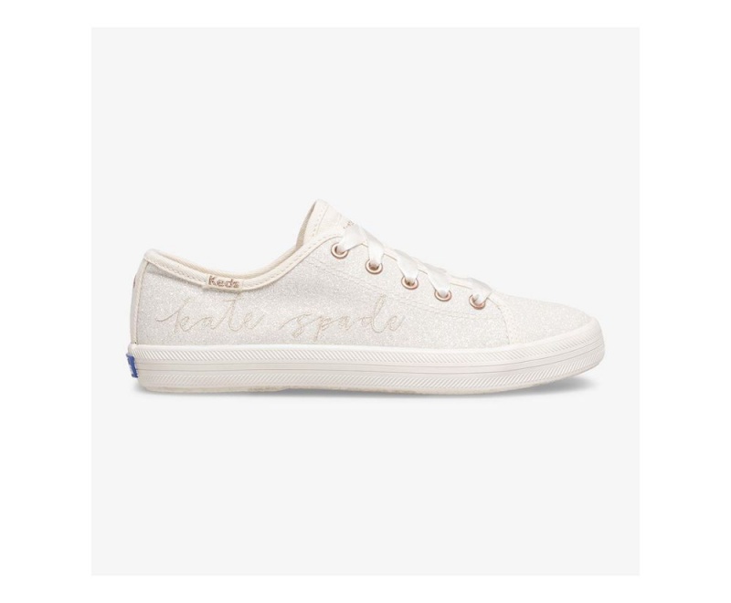 Keds x KSNY Kickstart Glitter Kiz Çocuk Spor Ayakkabı Beyaz | IAB425061