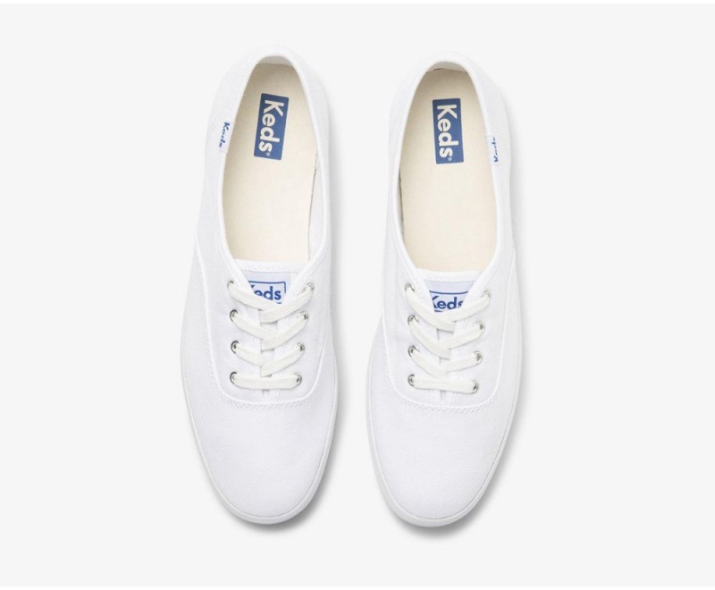 Keds x Organic Pamuklu Champion Kadın Spor Ayakkabı Beyaz | OZK592103