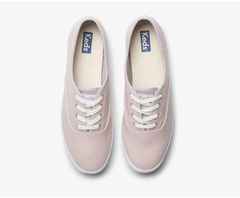 Keds x Organic Pamuklu Champion Kadın Spor Ayakkabı Mor | WZM516089