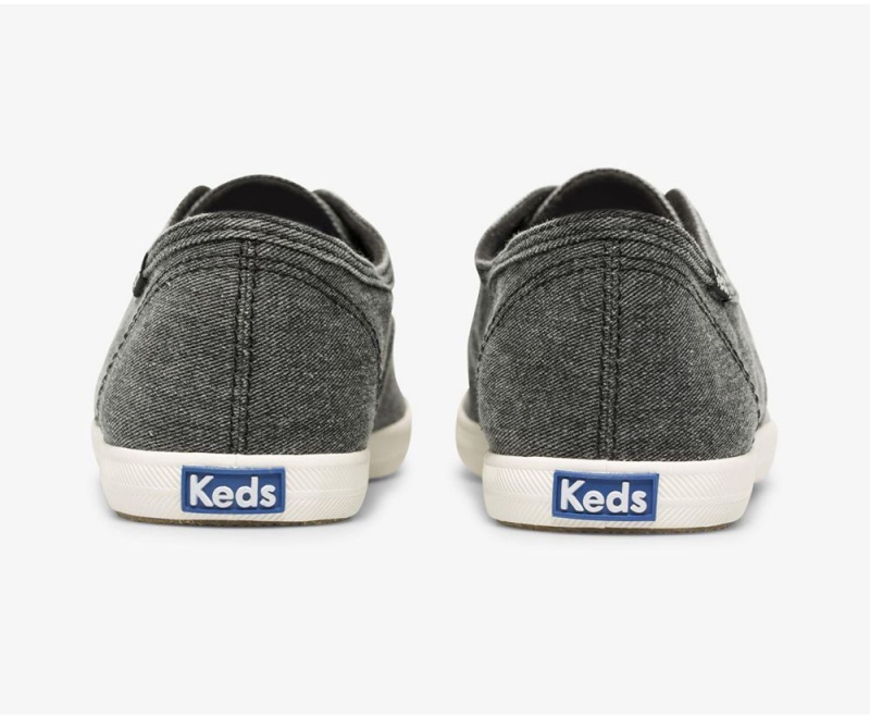 Keds x Organic Pamuklu Chillax Washable Kadın Slip On Gri | KOY692048