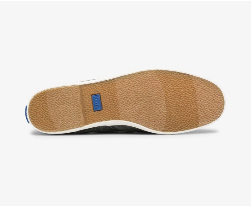 Keds x Organic Pamuklu Chillax Washable Kadın Slip On Gri | KOY692048