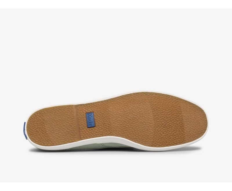 Keds x Organic Pamuklu Chillax Washable Kadın Slip On Yeşil | PZC126370