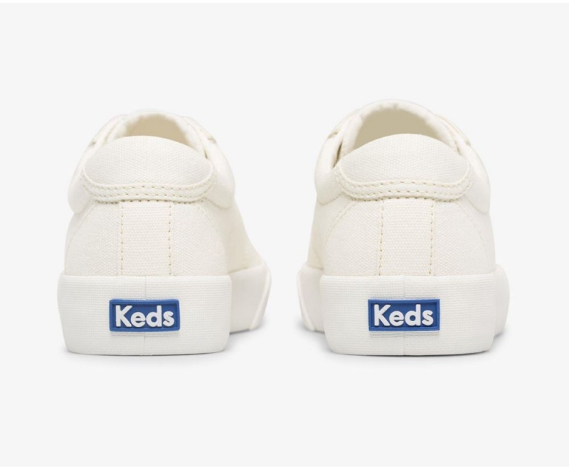 Keds x Organic Pamuklu Crew Kick 75 Kadın Spor Ayakkabı Beyaz | TJK406193