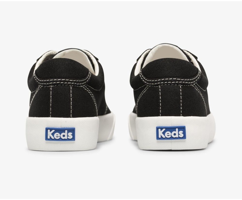 Keds x Organic Pamuklu Crew Kick 75 Kadın Spor Ayakkabı Siyah | ZIO084239