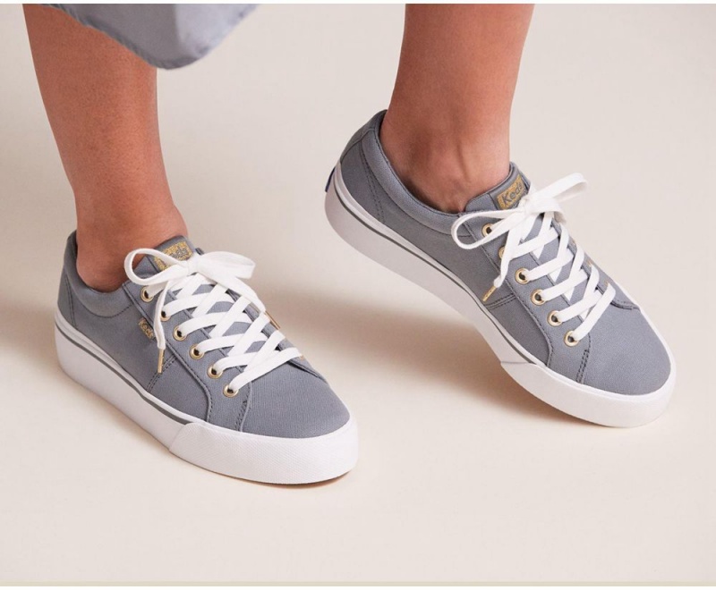 Keds x Organic Pamuklu Jump Kick Duo Kadın Spor Ayakkabı Yeşil | RUS496237