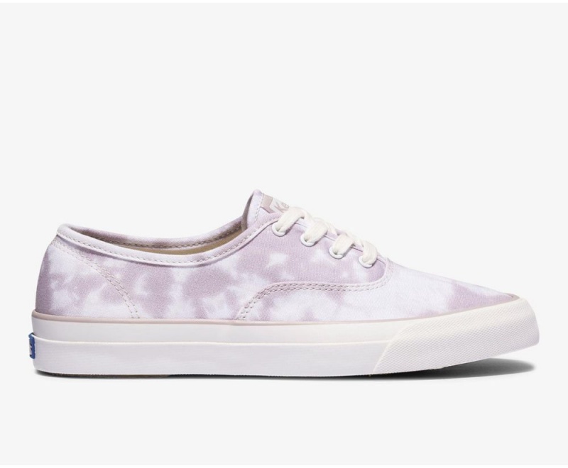 Keds x Organic Pamuklu Surfer Tie Dye Kadın Spor Ayakkabı Mor | JOU395017