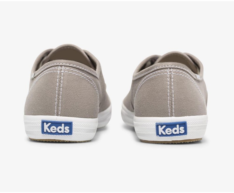 Keds x Organic Pamuklu Washable Champion Kadın Spor Ayakkabı Gri | GBN376852