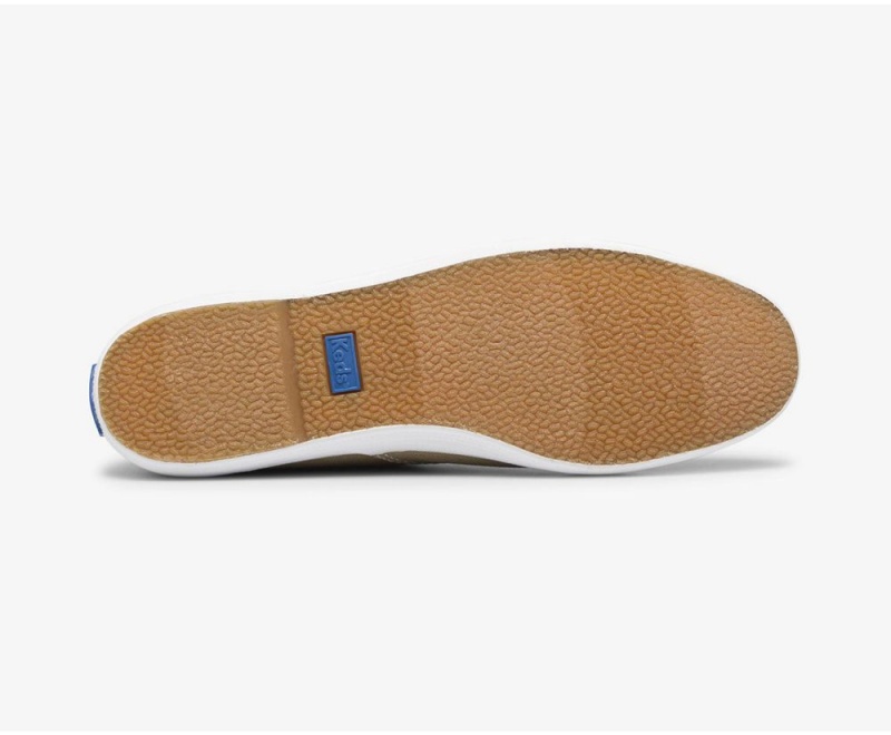 Keds x Organic Pamuklu Washable Champion Kadın Spor Ayakkabı Kahverengi | ZTH782056