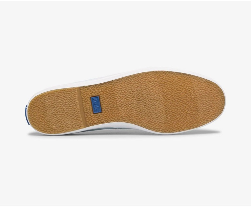 Keds x Organic Pamuklu Washable Moxie Mule Kadın Mules Mavi | HWQ478153